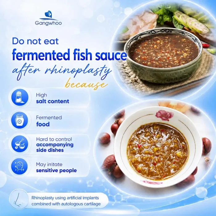 Can You Eat Fermented Fish Sauce After Rhinoplasty? Foods to Avoid During Recovery