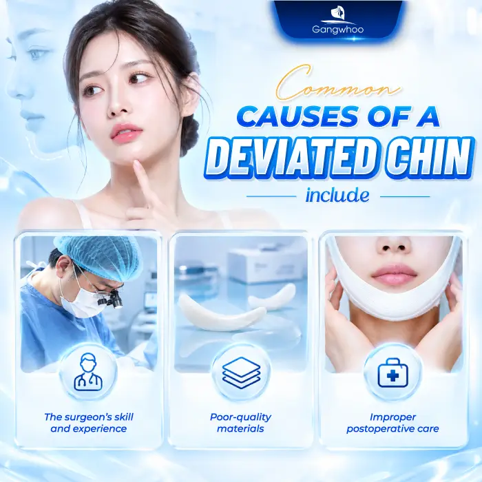 What to Do If Your Chin Implant Shifts Off-Center? Causes and Safe Correction Methods